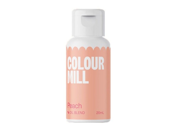 Oil Blend Peach Lebensmittelfarben von Colour Mill - 20 ml