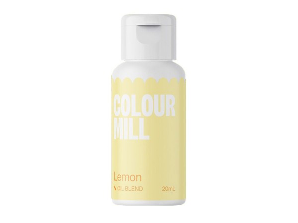 Oil Blend Lemon Lebensmittelfarben von Colour Mill - 20 ml