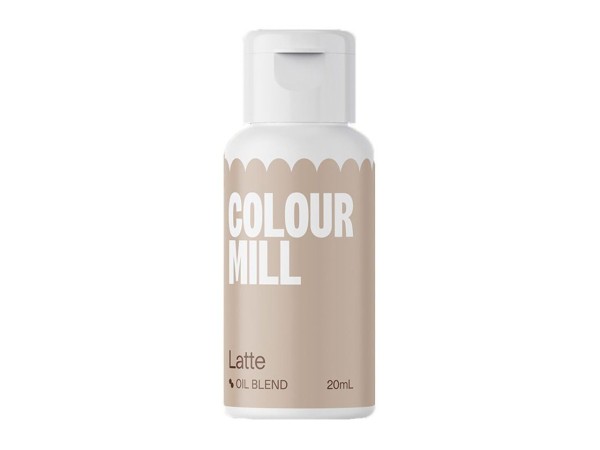 Oil Blend Latte Lebensmittelfarben von Colour Mill - 20 ml