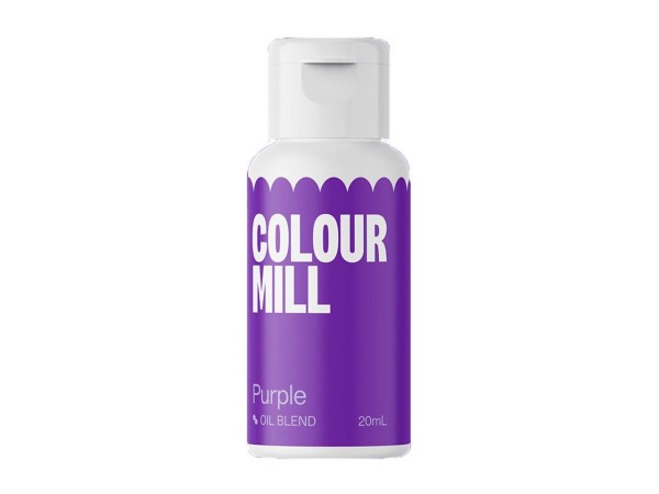 Oil Blend Purple Lebensmittelfarben von Colour Mill - 20 ml