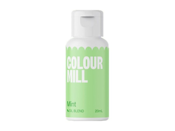 Oil Blend Mint Lebensmittelfarben von Colour Mill - 20 ml