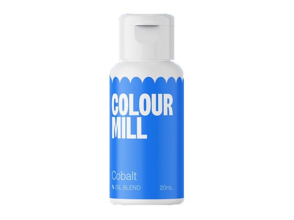 Oil Blend Cobalt Lebensmittelfarben von Colour Mill - 20 ml