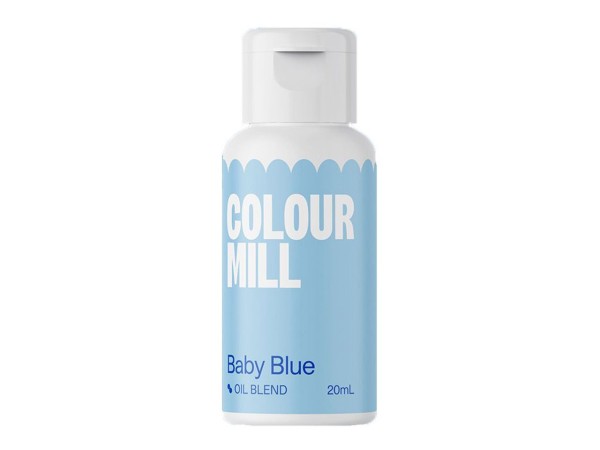 Oil Blend Baby Blue Lebensmittelfarben von Colour Mill - 20 ml