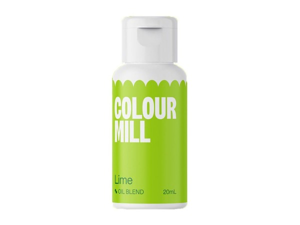 Oil Blend Lime Lebensmittelfarben von Colour Mill - 20 ml